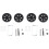 Set de 2 roți de schimb pentru valiză, 60x13mm 1