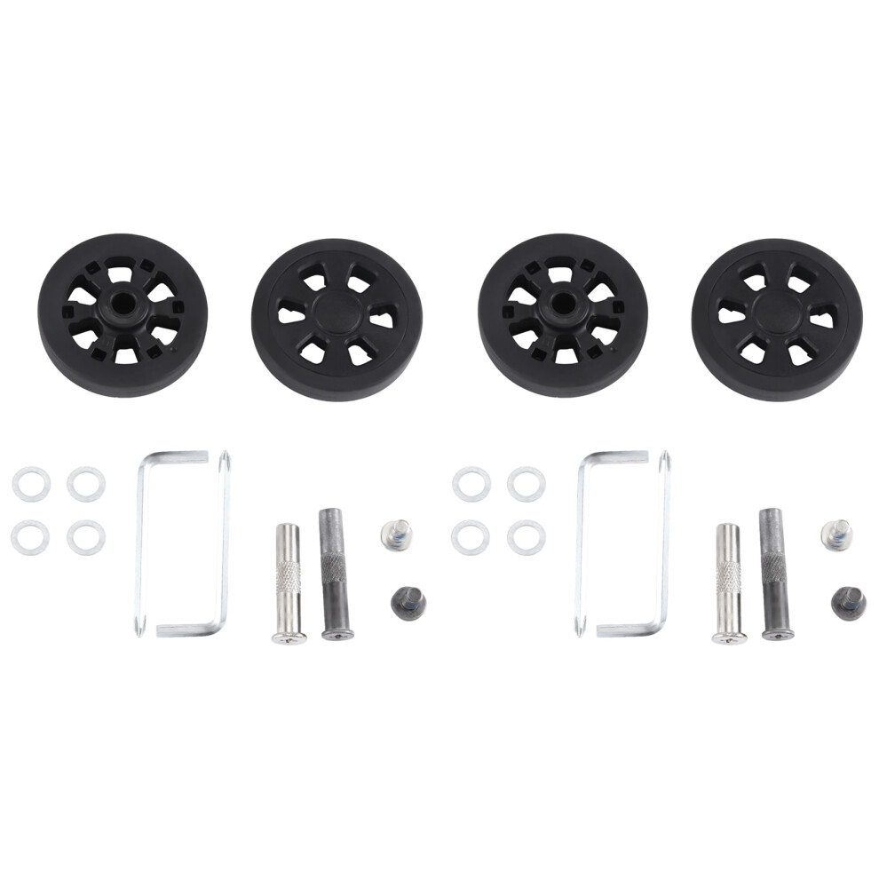 60x13mm Set of 2 Luggage Wheel Suitcase Replacement Wheels A-image-OPC-PJ6V6SC-NEW