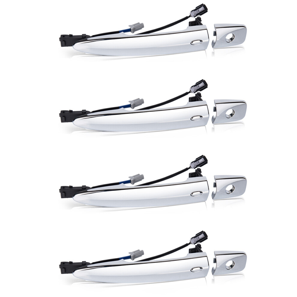 Lh Front Door Handle Smart Keyless Entry For Sentra 09-18 80645-1Aa0a 4713420288014