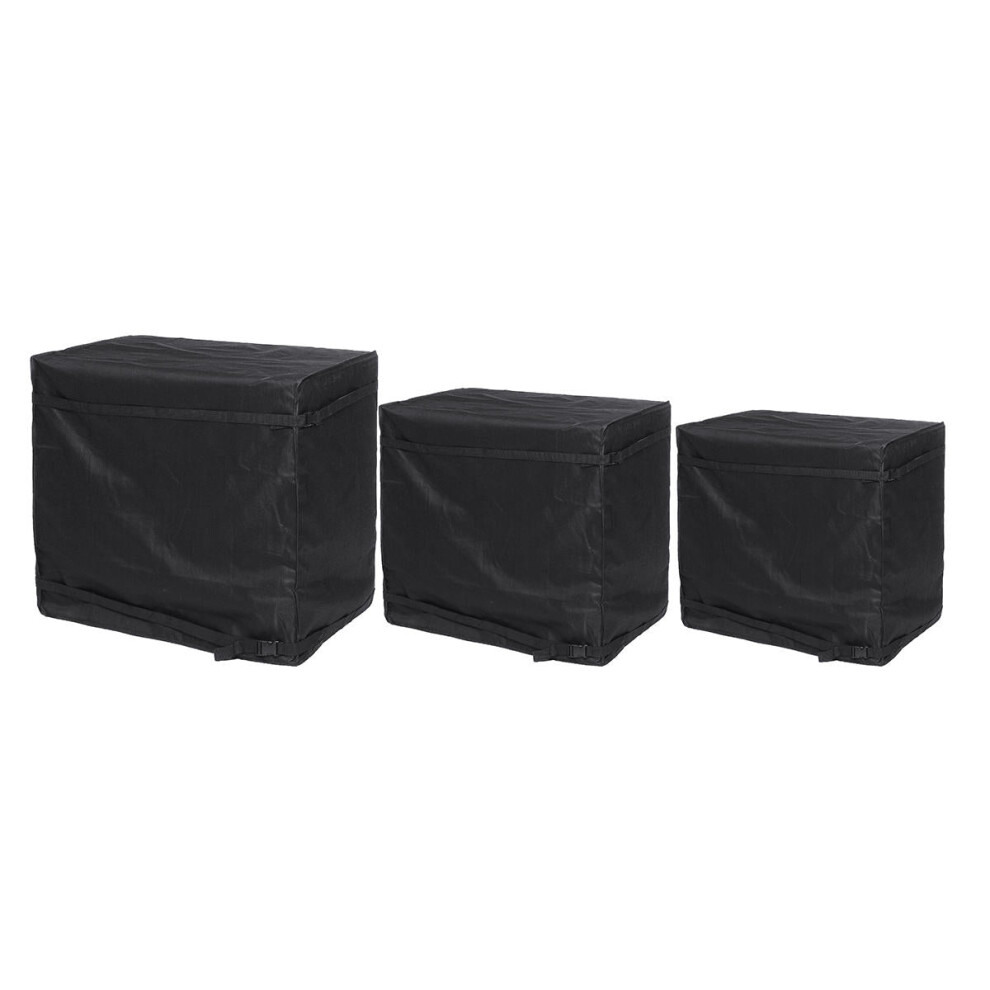(L) S/M/L Window Air Conditioner Cover Waterproof Windproof Snowproof Dustproof Air Conditioner Outdoor Unit Cover