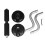 (Silver) Boat Roller With Suction Cup Holder Canoe Boat Pusher Pushing Support Tool For Kayak Loading Assist 3