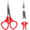 5 Pieces Embroidered Scissors Curved Fabric Embroidery Cross Stitch Tools Thread Cutter Sewing Scissors Random Color 3