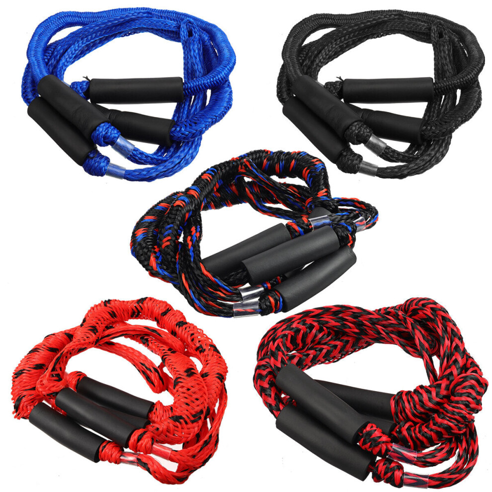 (Blue) 2Pcs 4Ft-5.5Ft Motorboat Ship Elastic Rope Marine Cable Kayak Rope Ship Dock Elastic Rope Shock-Absorbing Buoy Stretch Rope 4250937581004