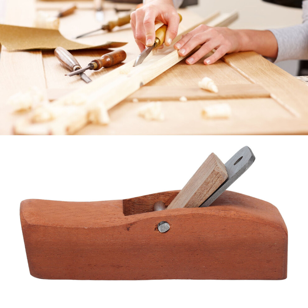 Mini Red Sandalwood Woodworking Plane 110Cm Steel Blade Tool 4261340321699