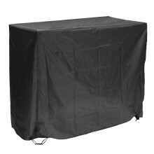 (Green) 4ft Outdoor Firewood Log Storage Rack Cover Waterproof Protector Home Garden