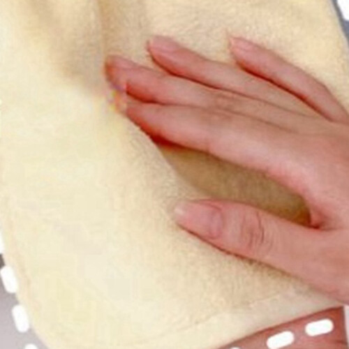 Asciugamano assorbente per bambini, giallo 1
