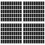 Dinner Napkins, Paper Napkins for Wedding Party Black 1