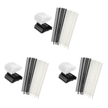 Kit de microetiquetas com 2000 peças, etiquetas de preço com farpas para etiquetas de vestuário de 0,5 cm