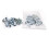 Zinc Self-Drilling Drywall/Hollow-Wall Anchor Kit with Screws 3