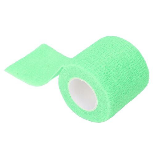 10 pezzi di bendaggio elastico autoadesivo 5 cm x 450 cm verde 2