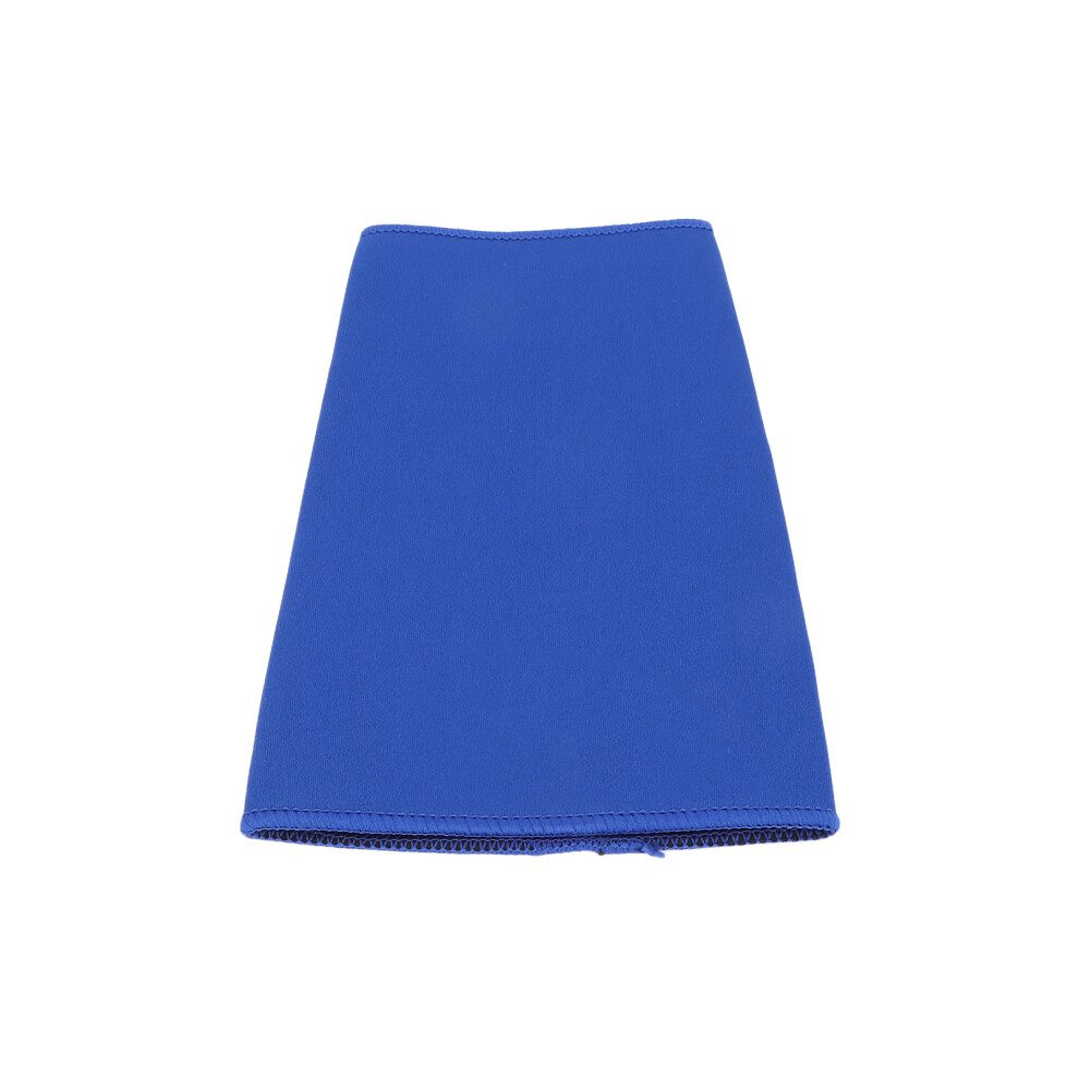 Blue Calf Compression Sleeve Footless Leg Brace Men Women 23X15x12cm