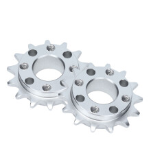 2Pcs Aluminum Anodized Sprocket Gear 8mm Pitch 14 Teeth for Robots