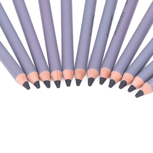 12Pcs Charcoal Pencils for Sketching and Drawing, Smooth & Flexible 2