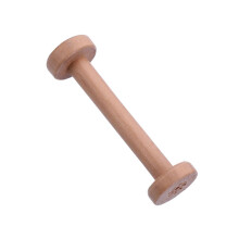 Wooden Empty Spools for Sewing Threads, Natural Wood Color, Crafting Accessories for Hand Embroidery and Sewing Projects