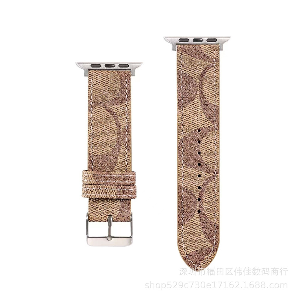 (Light 42/44/45/49(S10)46Mm) Compatible With Apple Watch 8/7/6/5/4/3, Leather 38/40/41/42/44/45/49 Brown 6932641266412