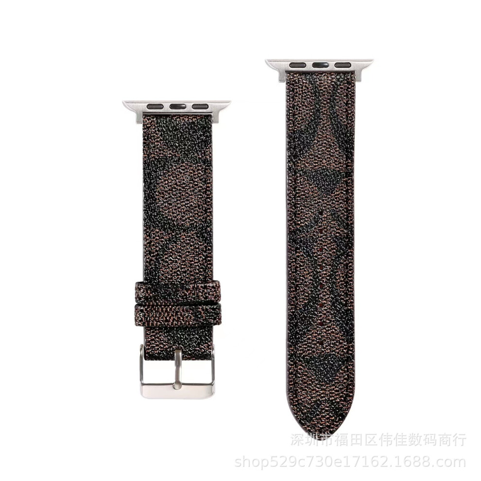 (Dark 42/44/45/49(S10)46Mm) Compatible With Apple Watch 8/7/6/5/4/3, Leather 38/40/41/42/44/45/49 Brown 6932641266429