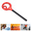 Descensor de rigging en forma de 9, rojo, 150 kg, 8-12 mm 15