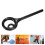 Descensor de rigging 9-Shape, 8-12mm, 150Kg, negro 1