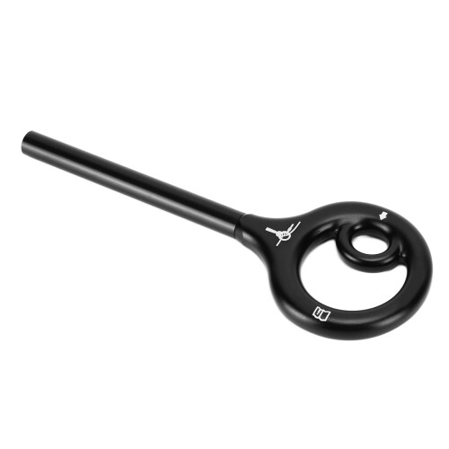 Descensor de rigging 9-Shape, 8-12mm, 150Kg, negro 2
