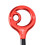 Descensor de rigging en forma de 9, rojo, 150 kg, 8-12 mm 3