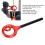 Descensor de rigging en forma de 9, rojo, 150 kg, 8-12 mm 7