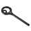 Descensor de rigging 9-Shape, 8-12mm, 150Kg, negro 14