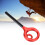 Descensor de rigging en forma de 9, rojo, 150 kg, 8-12 mm 14
