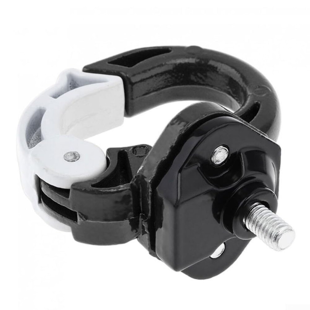 Doppelhaken Fã¼R Motorradhelme Schwarz, Einfache Installation, Kompatibel Mit Verschiedenen Helmmodellen, Robustes Material 6947110074467
