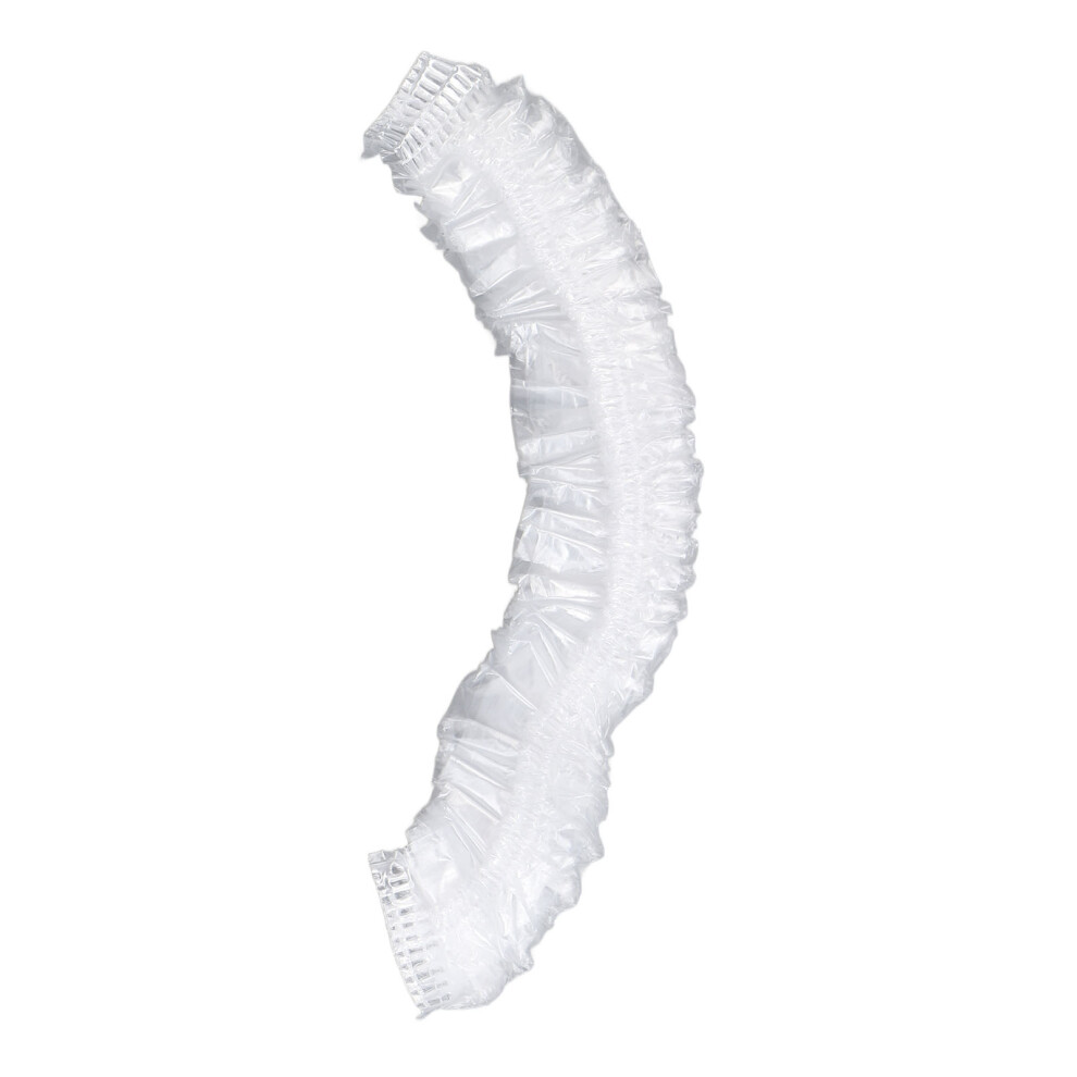 50pcs Portable Waterproof Disposable Shower Caps Elastic and Durable