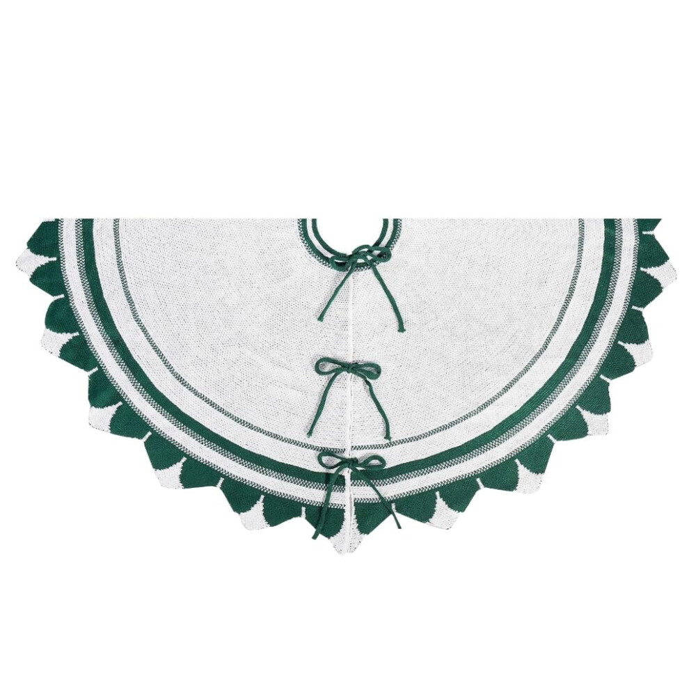 Christmas Tree Skirt 73.7 cm Round, Seasonal Home Office Decoration, Floor Mat for Holiday Display-image-OPC-PJKC5WQ-NEW