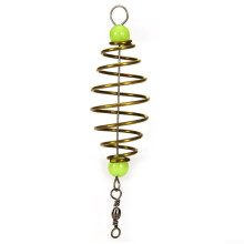 20 Pack Fishing Feeders with Glow Beads for Enhanced Bait Visibility and Performance, Durable and High-Quality Design