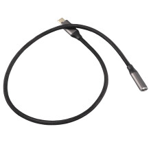 USB-C-Verlängerungskabel 100 W 0,5 m Schwarz 10 Gbps 4K60Hz