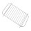 Rejilla para freidora de acero inoxidable, rectangular, 2 niveles, 8QT 6