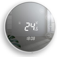 Beok WiFi Thermostat for Gas Boiler Smart Wireless Room Thermostat, Wall-Mounted Digital Heating Controller with Tuya App, Alexa, and Google Home