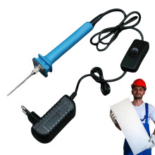 Heißdraht-Schaumschneider 5cm, Beheizter Elektro Schaumschneider Für Polyurethan, Kartonverarbeitung Für Heimwerker und Profis