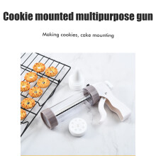 DIY Biscuit Maker Machine Stainless Steel with 13 Discs and 6 Icing Nozzles