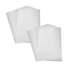 50 Sheets Translucent Parchment Paper A5 Size for Drawing, Tracing, Invitations, and Sketching Craft Projects