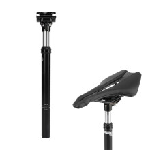 KSP630-27,2 mm x 350 mm tige de selle à suspension noire