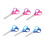 6 Pcs Student Scissors Craft Scissors Cutting Tools School Supplies 1:1 Scale ABS Random Color Multi-Purpose Scissors 1