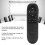 Stylo télécommandé 14 cm / 5,5 po, 4 cm / 1,6 po 6