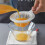 Fine Mesh Strainer 200 Mesh Kitchen Sieve for Juices & More, Multicolor 8