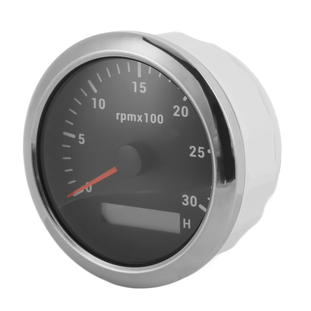 85Mm Adjustable Tachometer 0Â3000Rpm Multi-Color Backlight For Car Boat Engine 3671340331696