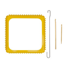Weaving Loom Kits Square Knitting Loom Handmade Craft Accessories for Knitting Enthusiasts 12x12 Inch Size