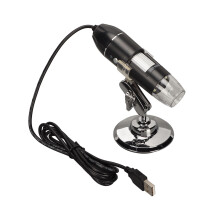 Digitales Mikroskop 1600X 1080p 2 in 1 USB-C schwarz