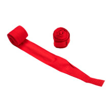 Boxing Hand Wraps Pack of 2 Cotton Wrist Support 3m Red Speed Bag Training Inner Gloves MMA Fitness