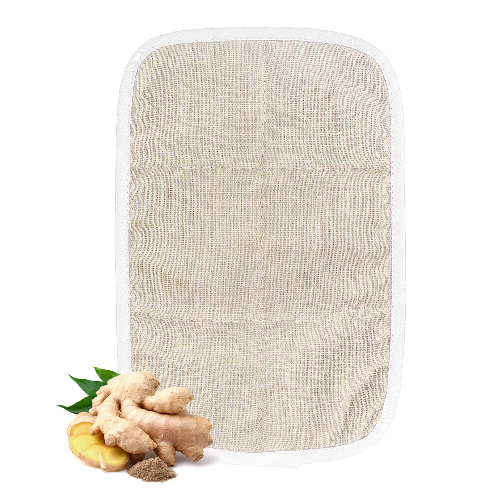 Ginger Hot Compress Bag 20x12cm Cotton Linen Pain Relief Therapy