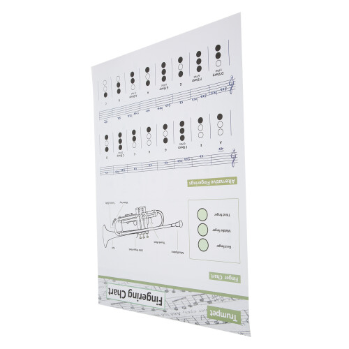 Comprehensive Trumpet Chord Chart Guide for Beginners Durable Art Paper