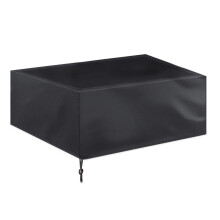 Billiard Cover with Drawstring, 210D Oxford Black Dust Cover for 7ft/8ft/9ft Pool Tables, 287x155x82cm