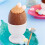 Round Plastic Egg Cups Set of 6, White, Stackable 4.4 x 4.6 cm, Ideal for Hard and Soft Boiled Eggs 5