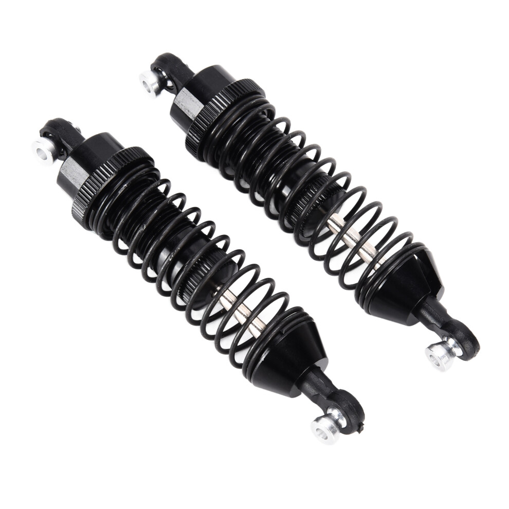 2Pcs 92Mm Aluminum Shock Absorbers For 1/10 Rc Car, Black 8471340337927